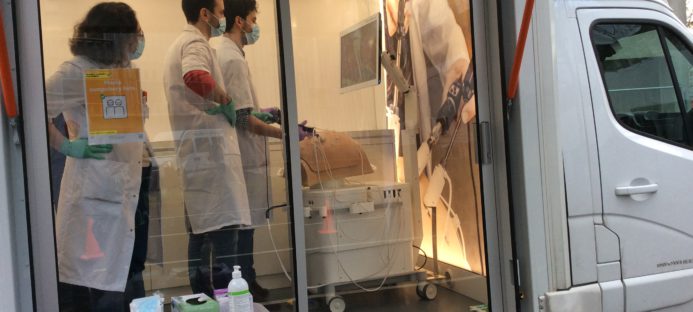 VirtaMed: laboratoire mobile de simulation Angers