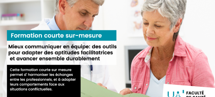 Formation « Mieux communiquer en équipe : des outils pour adapter des aptitudes facilitatrices et avancer ensemble durablement »